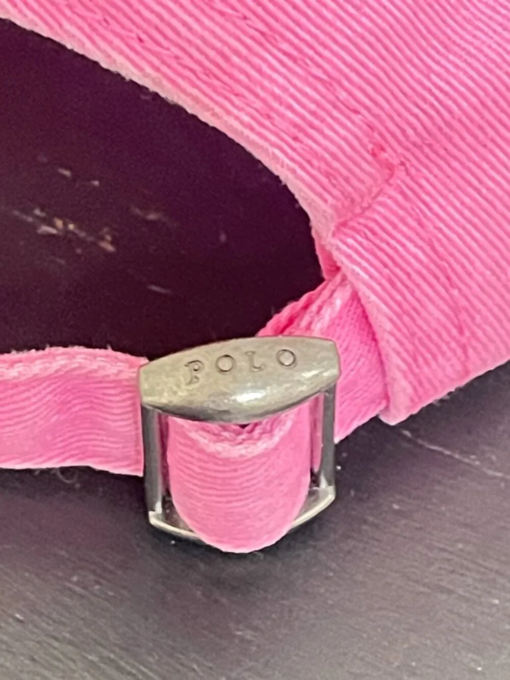 Ralph Lauren Polo Hat Cap Pink Blue Logo Classic